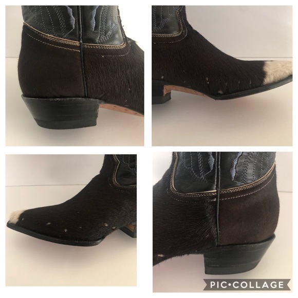 Rolling Stone Calf Skin Custom Cowboy Boots - Picture 6 of 8